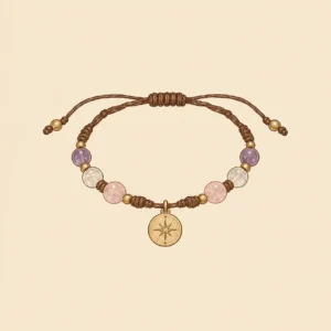 Pulseras con cuarzos y/o amuletos
